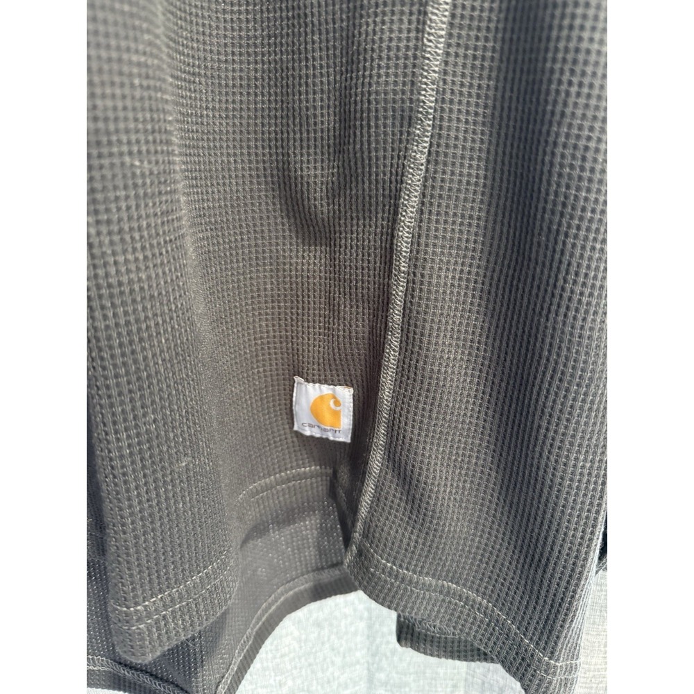 Carhartt Force Waffle Base Layer Thermal Performance Shirt Gray LS Men's 3X NWT - Picture 2 of 9
